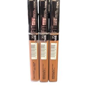 Lot of 3 70 Coffee Maybelline Fit Me! Concealer Concealers